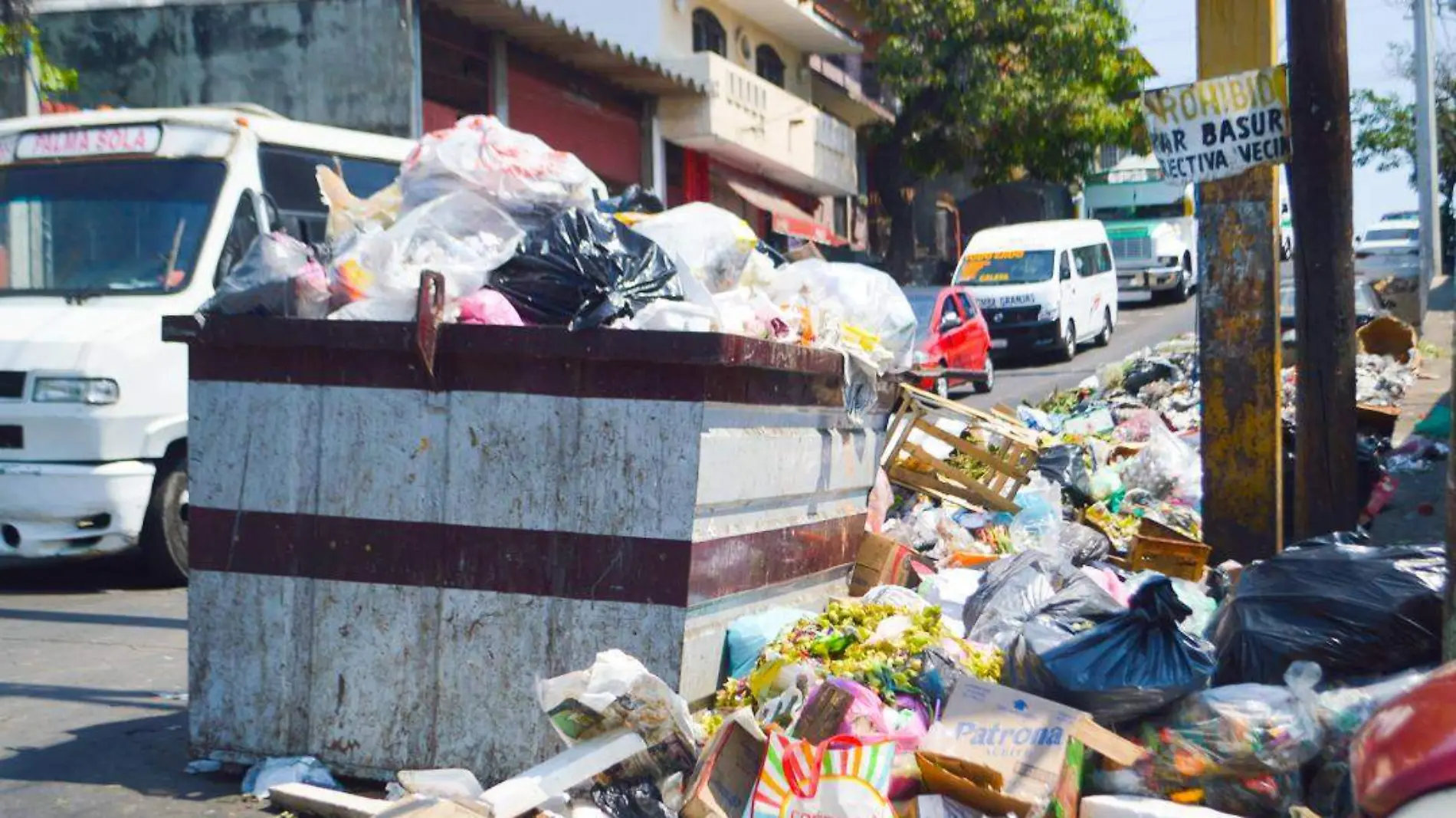 basura en las calles de acapulco